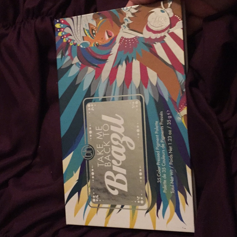 Bh cosmetics take me back to Brazil pallete.